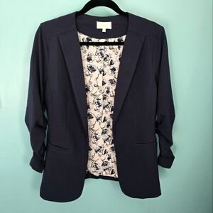 Skies are BlueRaja Collarless Blazer